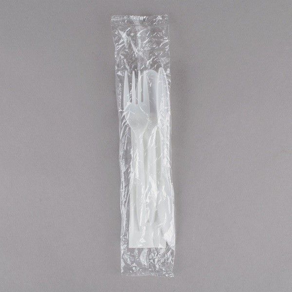 MK329 Meal Kit 4 Pieces Fork Knife Spoon Napkin