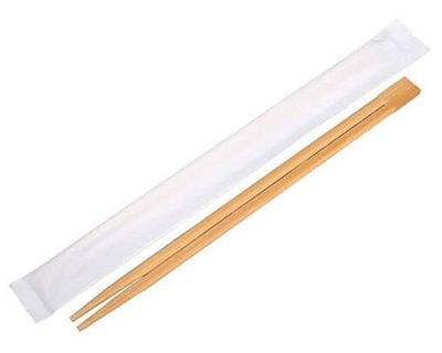 9 inch Bamboo Chopstick Block Full Cover White 2000/C