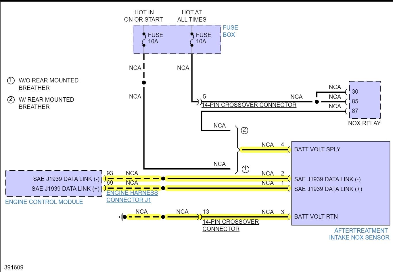 NOX SENSOR AFTERTREATMENT INTAKE-R&amp;I