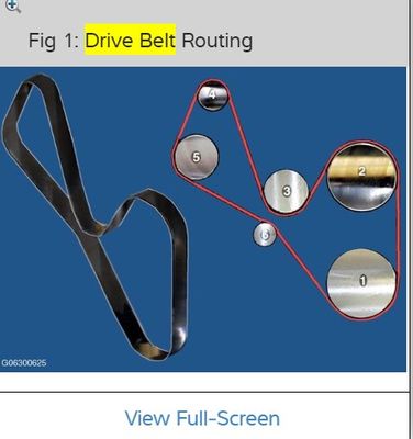 COOLING FAN DRIVE BELT - R&amp;I