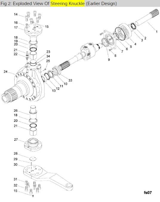 STEERING KNUCKLE - R&amp;I