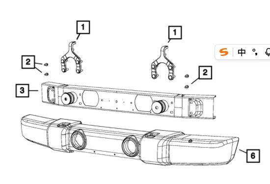 BUMPER ASSEMBLY FRONT -R&amp;I