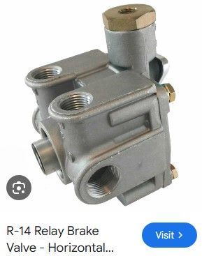 PARK BRAKE RELAY VALVE -R&amp;I