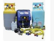 A/C SYSTEM -EVACUATE, RECOVER &amp; RECHARGE