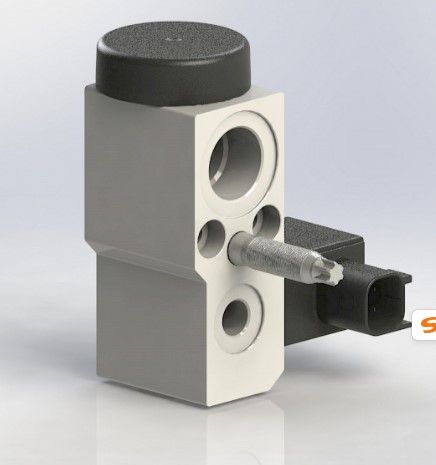 A/C CONDENSER COMBINATION-EXPANSION VALVE -R&amp;I