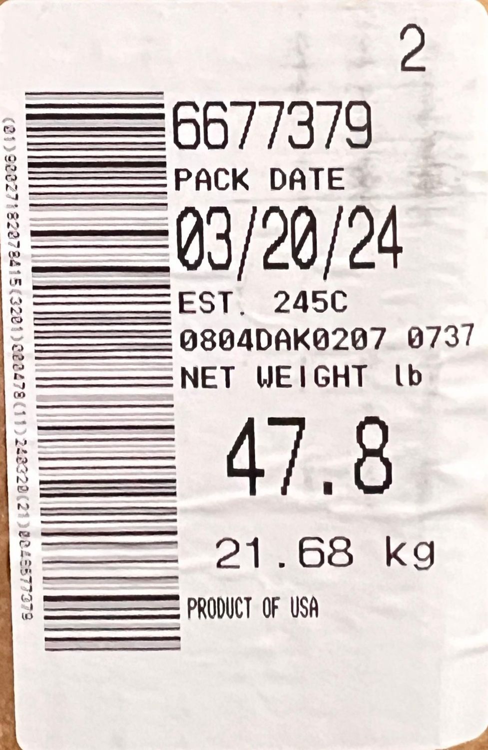 Beef Angus Flank Steak IBP *炒牛肉