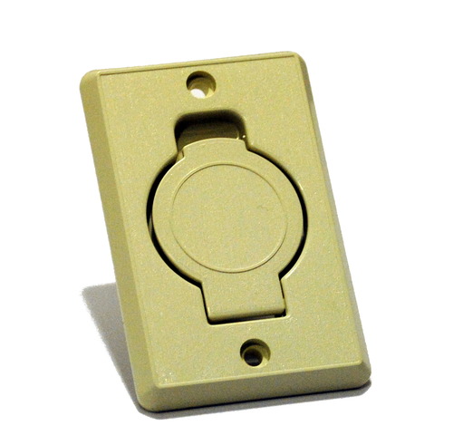 Tomada Bege Rectangular