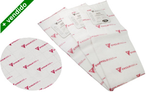 Pack original cyclovac de 3 sacos E100 + filtro redondo com Logo Cyclovac