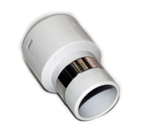 Terminal com aro metálico para mangueira standard 32mm