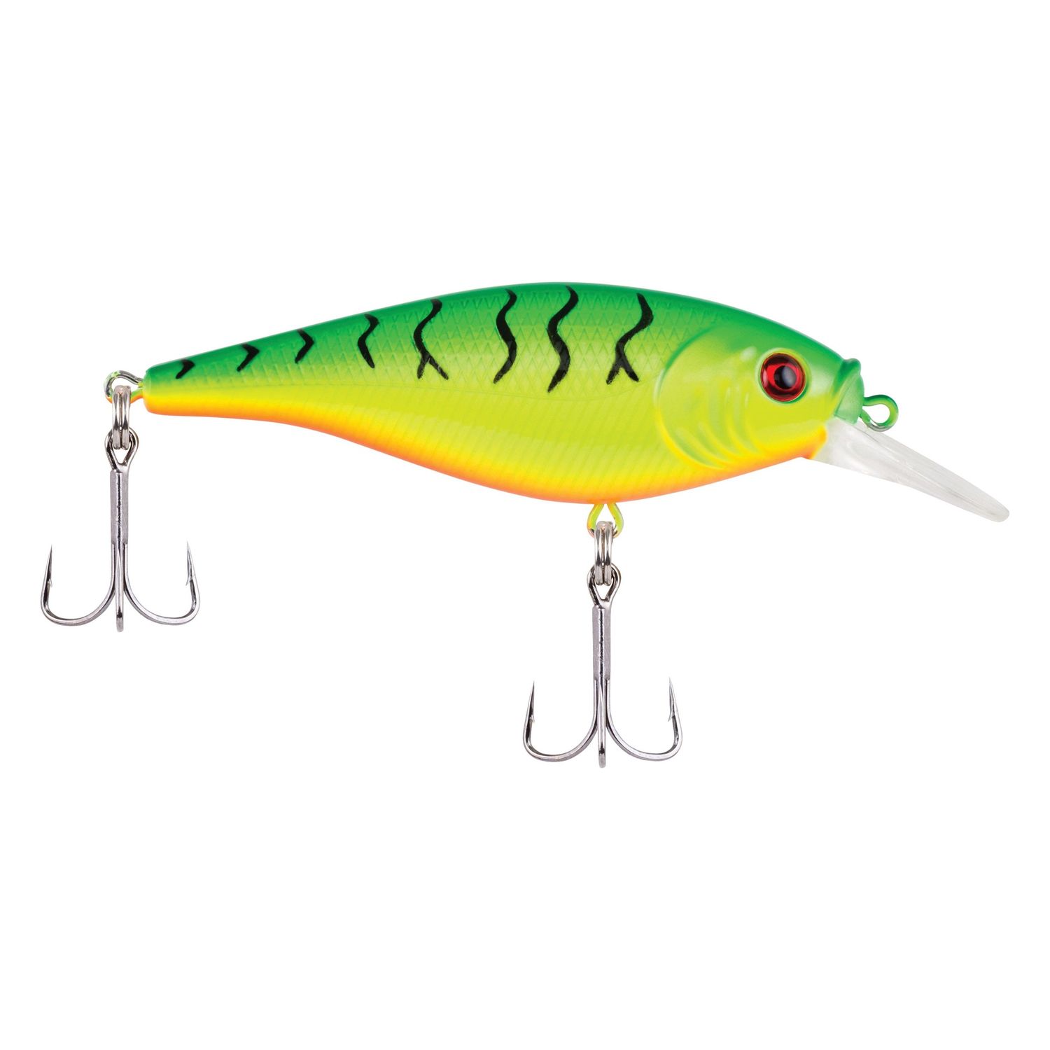 Flicker Shad Shallow, Color: Firetiger, Size: 5