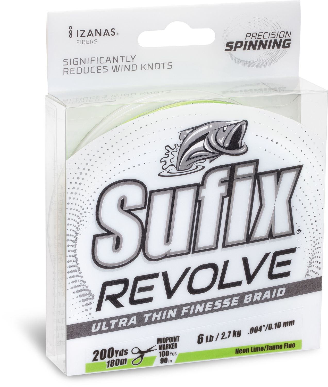 Revolve, Test: 10 lb, Color: Neon Lime