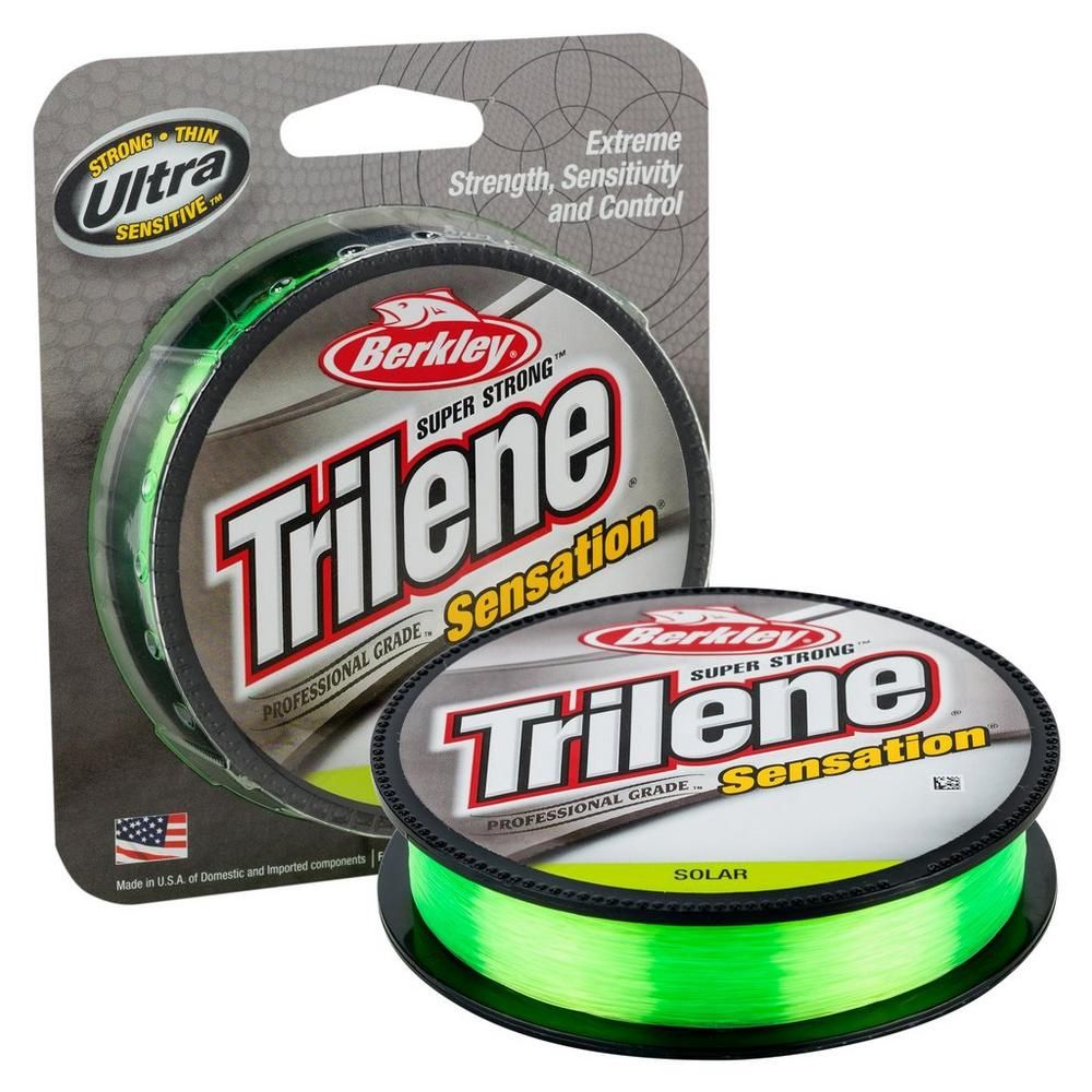 Trilene Sensation, Size: 4lb, Color: Solar