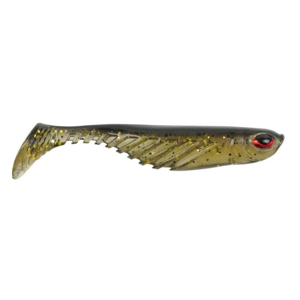 Powerbait Ripple Shad, Color: Fool&#39;s Gold, Size: 3&quot;