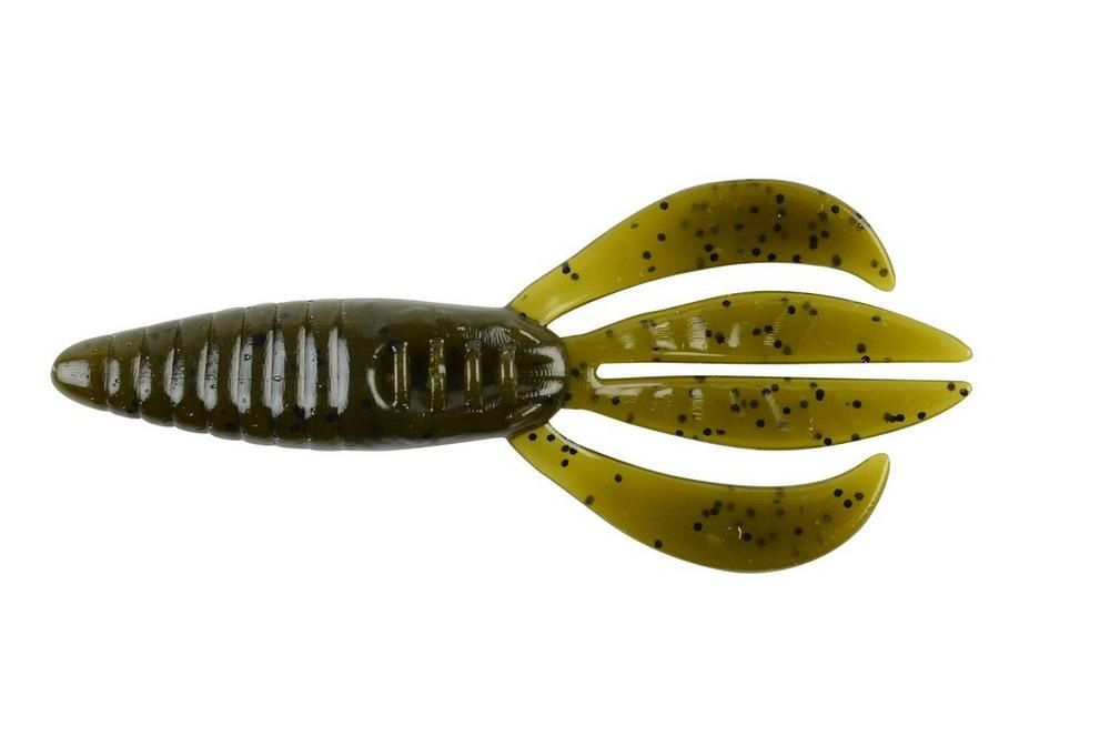 Powerbait Pitboss 3&quot;, Color: Green Pumpkin, Size: 3&quot;