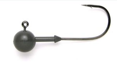 Keitech - Tungsten Super Round Jig, Weight: 1/16 oz, Hook Size: 3/0