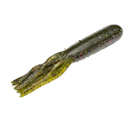 Strike King Coffee Tubes, Color: Watermelon Candy/ Green Pumpkin, Size: 3.5&quot;