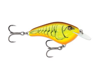 Rapala OG Slim 6, Color: Mossy Chartreuse Crawdad, Size: 6