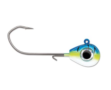 VMC Sleek jig, Color: Blue Fire UV, Size: 1/8oz