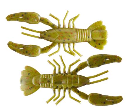 Yum - Ned Craw, Color: Soft Watermelon Red Flk, Size: 2.5"