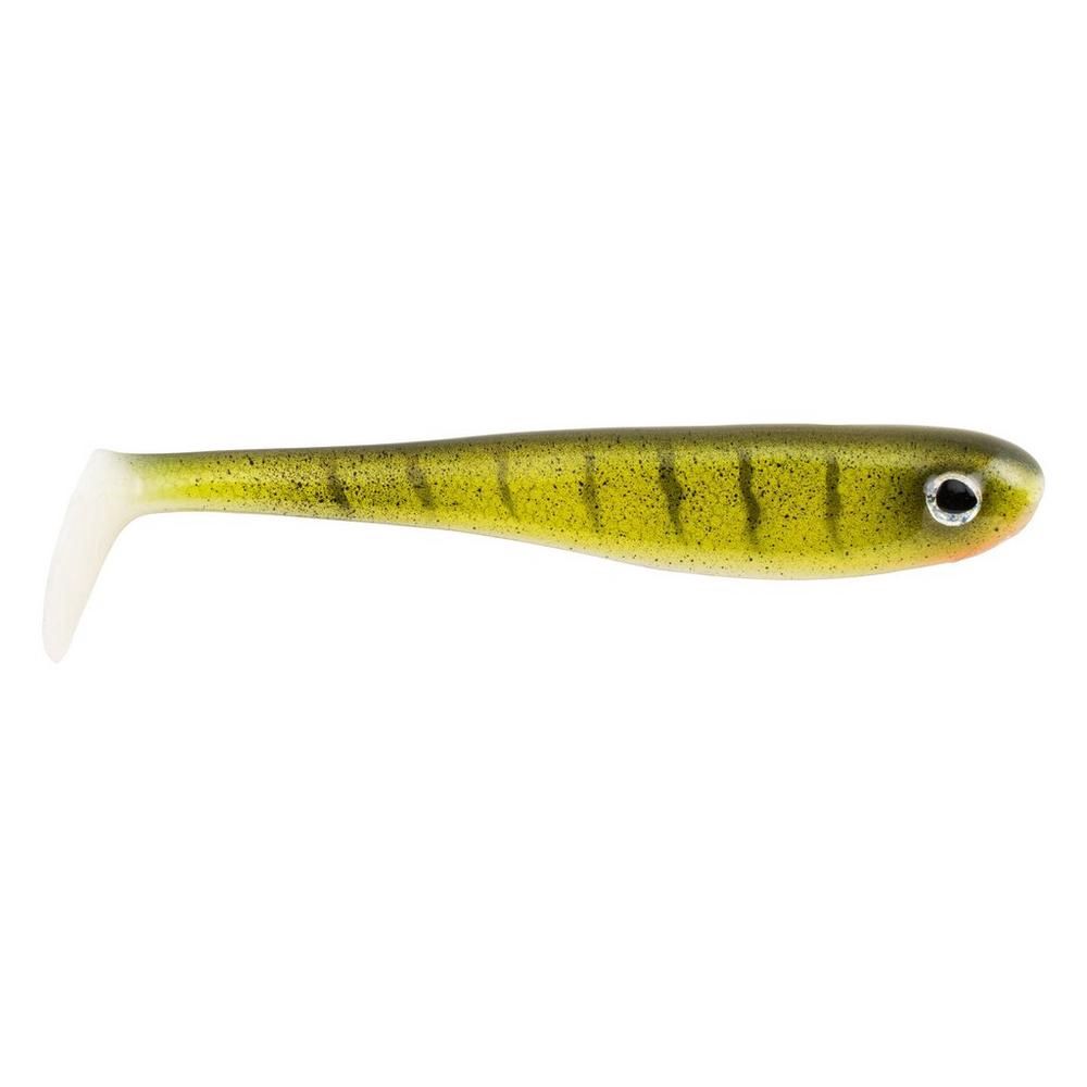 Powerbait Hollow Belly 4", Color: Perch, Size: 4"