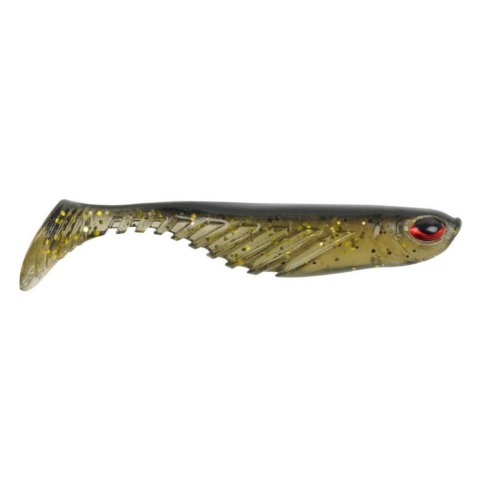 Powerbait Ripple Shad, Color: Fool's Gold, Size: 3"