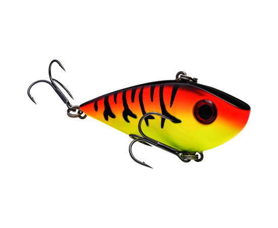 Strike King Red Eyed Shad Tungsten 2-Tap, Color: Green Tomato, Size: 1/2oz