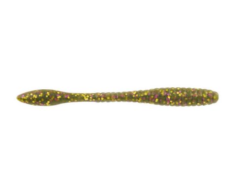 PowerBait Maxscent Flat Worm 4.25", Color: Gobyashi, Size: 4.25"
