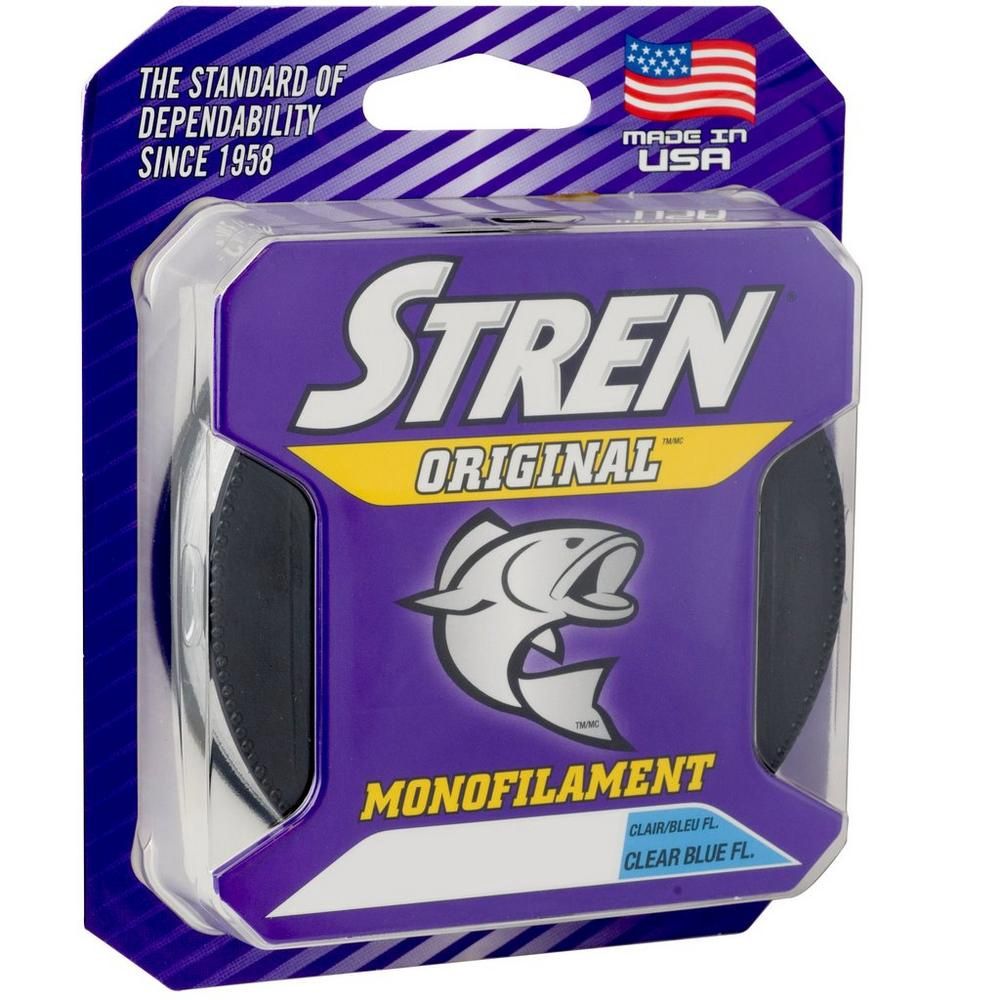 Stren Original, Color: Clear Blue Fl., Size: 4lb