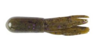 Bass Intimidator 2.75", Color: Green Pumpkin Purple, Size: 2.75"