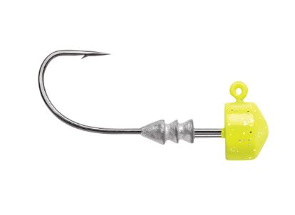 VMC Ned Rig Jig, Color: Chartreuse, Size: 3/16oz