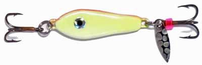 Hutch's One Eye, Color: Chartreuse Orange - LS35, Size: 3/4oz