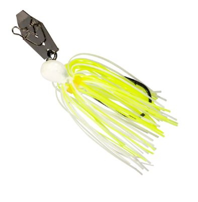 ZMan Chatterbait Mini, Color: Chartreuse White, Size: 1/4oz