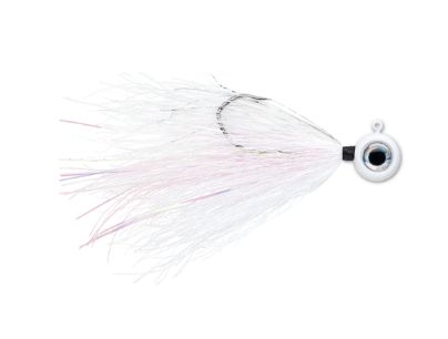 VMC Moontail Jig, Color: White, Size: 1/8oz