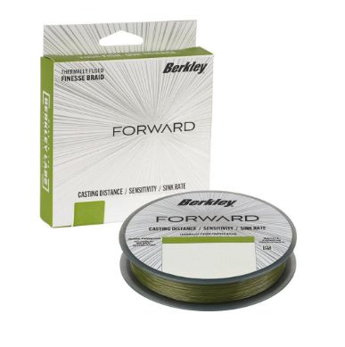 Berkley Forward Braid, Color: Low-Viz Green, Size: 4lb, Yards: 150