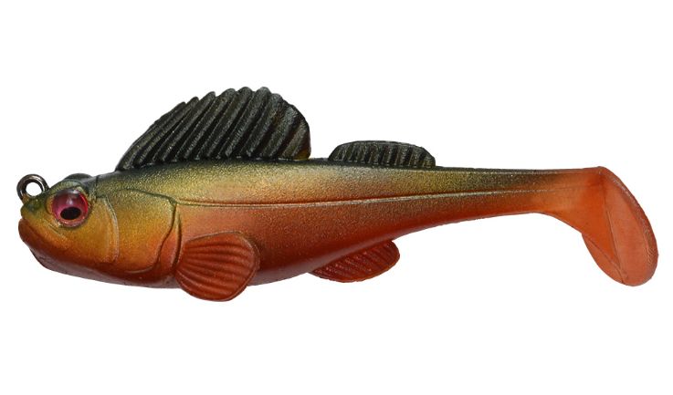 Megabass Dark Sleeper, Color: #7 Dark Shad, Size: 2.4" 3/8 oz.