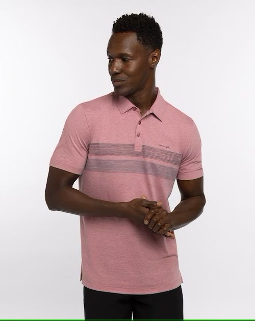 Travis Mathew - King of Cabo, Color: Heather Earth Red, Size: XL
