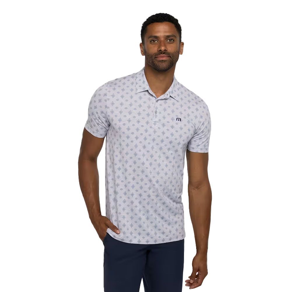Travis Mathew - Atole, Color: Heather Light Gray, Size: L
