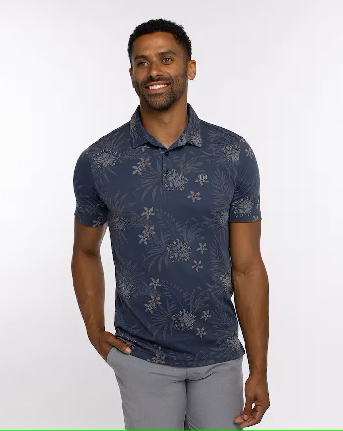 Travis Mathew - Calmer Waters, Color: Dress Blues, Size: L