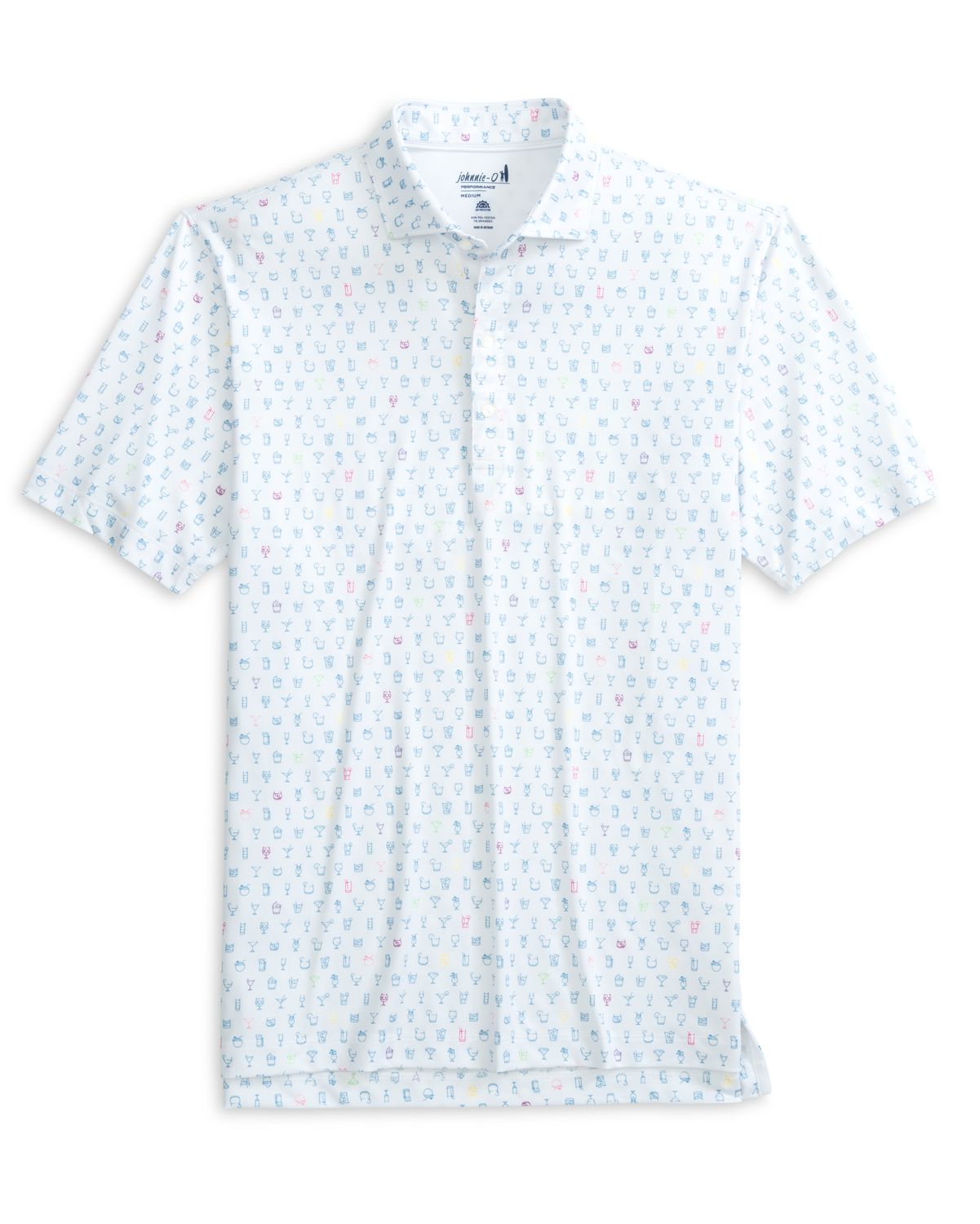 Johnnie-O - Mixology, Color: White, Size: Large