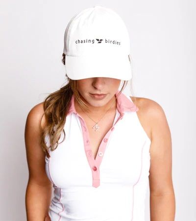 Calliope - Chasing Birdies Dad Hat, Color: Snow Camo