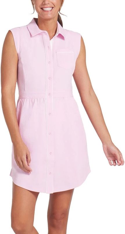 Puma x AP Womens Seersucker Golf Dress