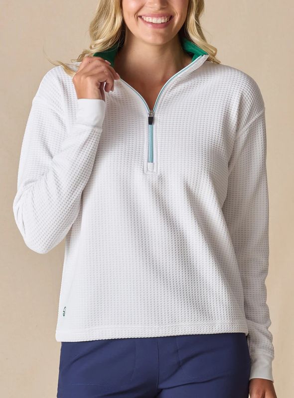 Straight Down - Opal Half Zip