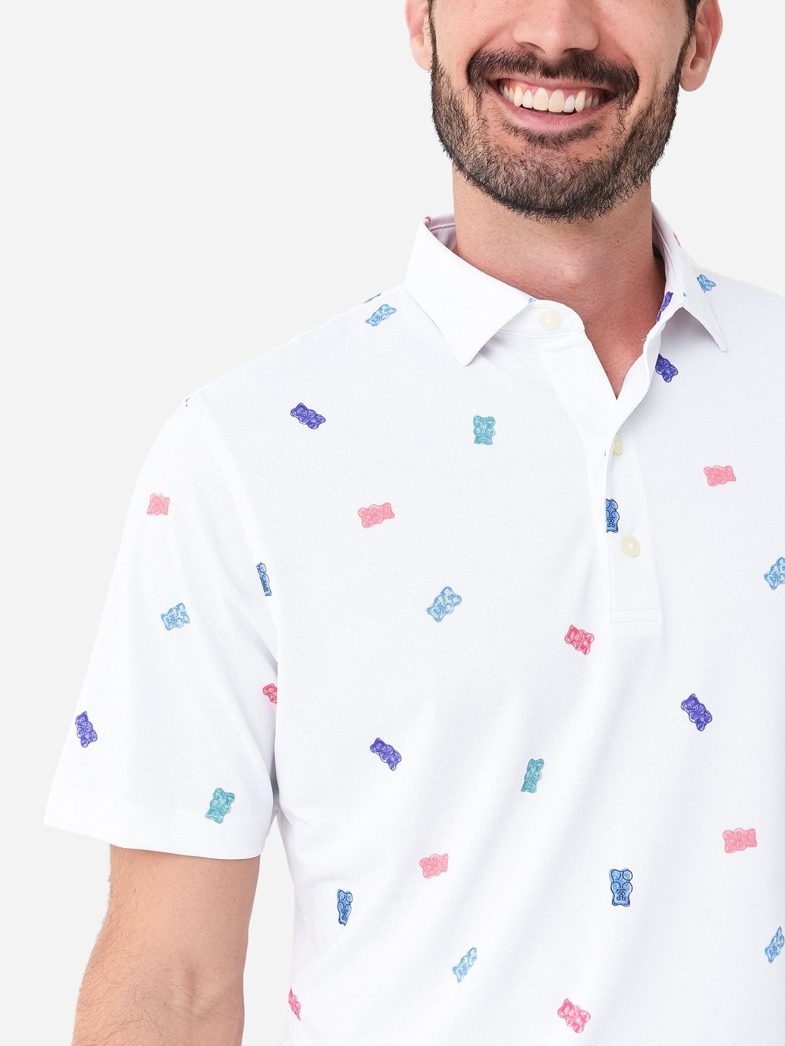 Johnnie-O - The Gummy , Color: White, Size: Large