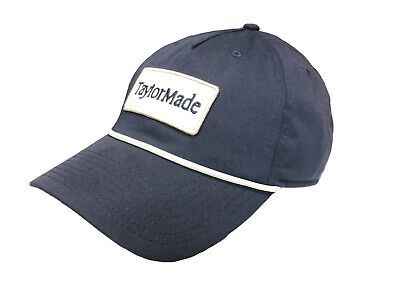 TaylorMade Vintage 5 Panel Rope Hat, Color: Navy