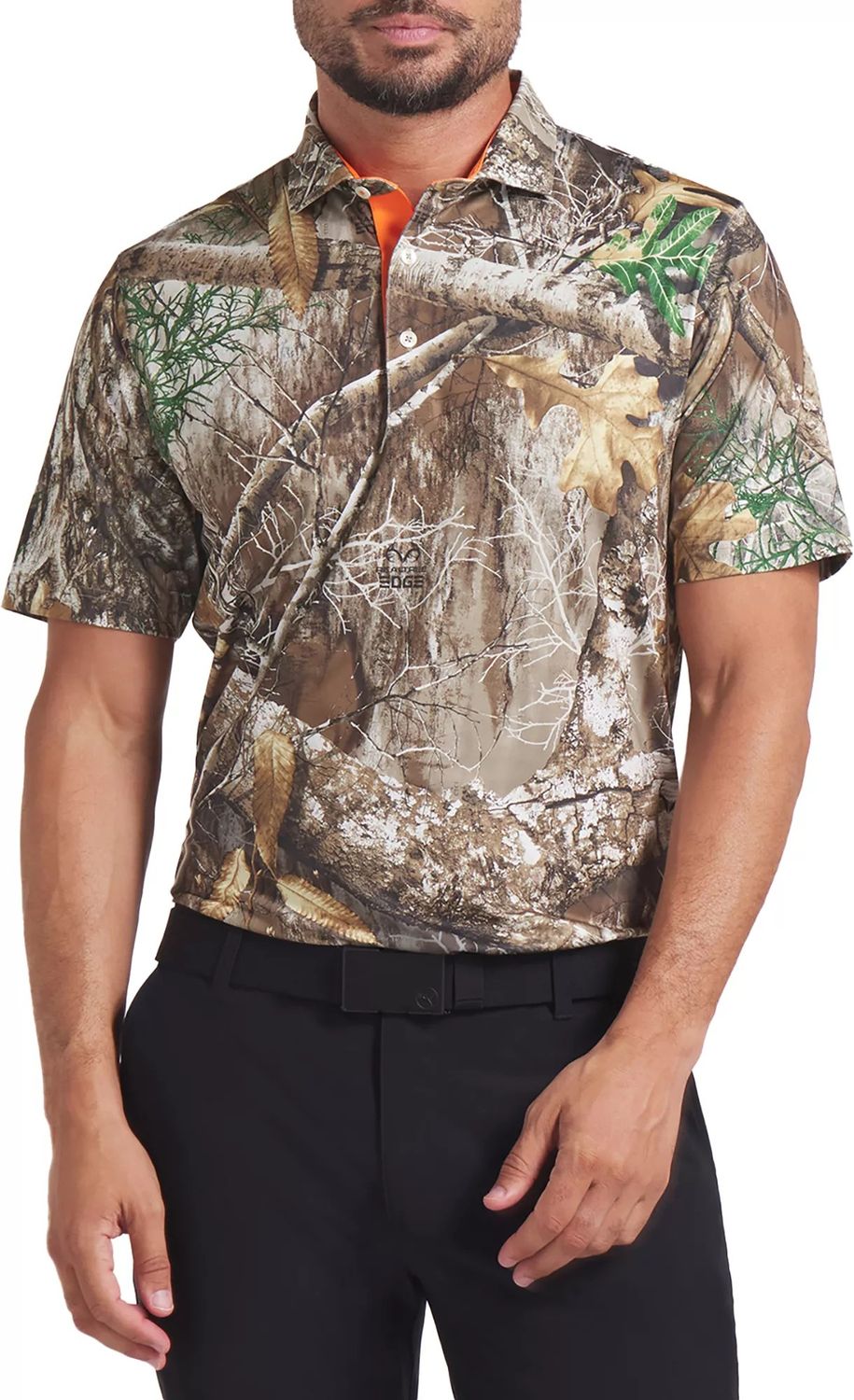Puma x RealTree Camo Polo, Color: Deep Forest, Size: Medium