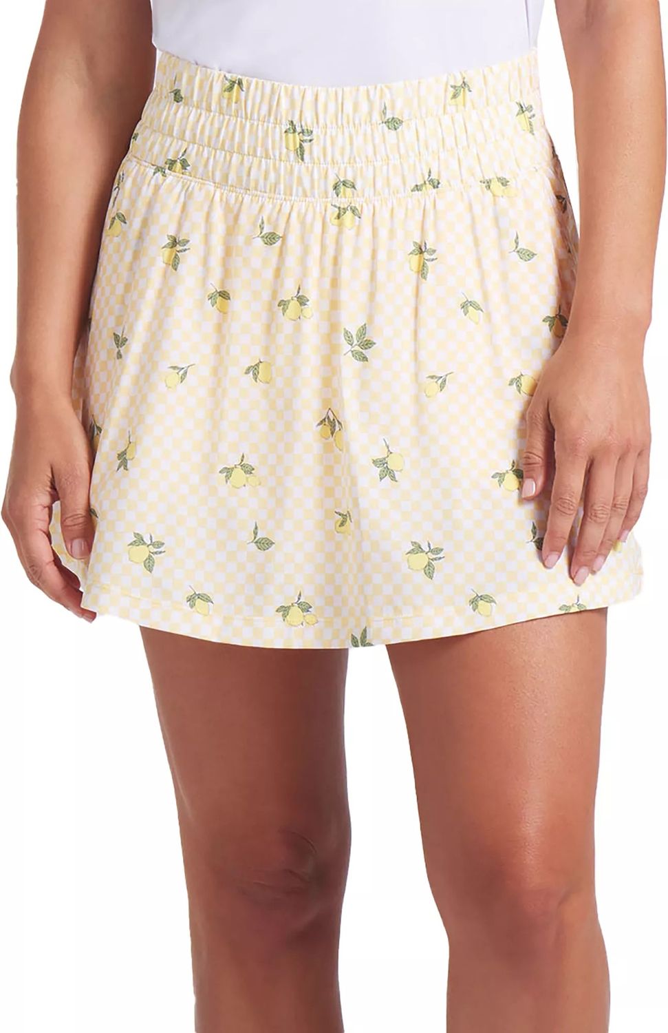 Puma - Sandy Printed Skirt, Color: Sunny Yellow, Size: Small
