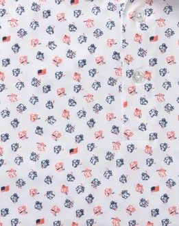 Straight Down - The Oakmont Polo, Color: White, Size: Large