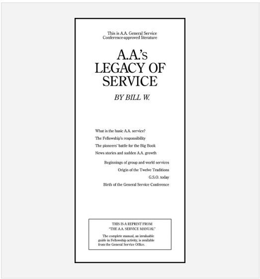 AA's Legacy Of Service