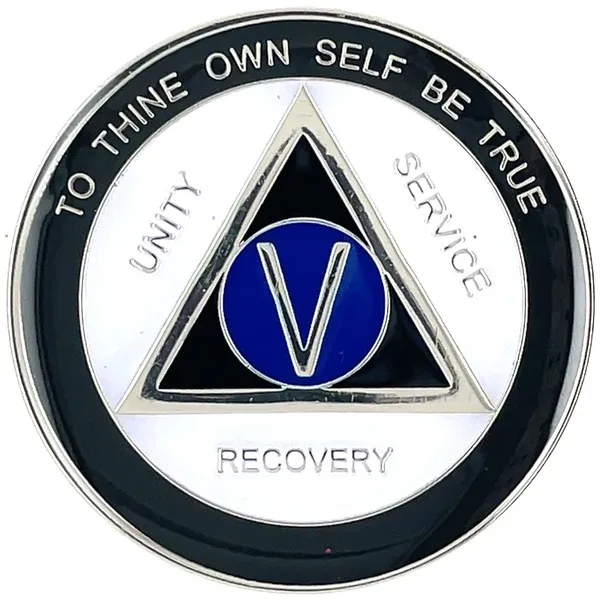 Black and White Responsibility Tri-Plate - 1-40 years