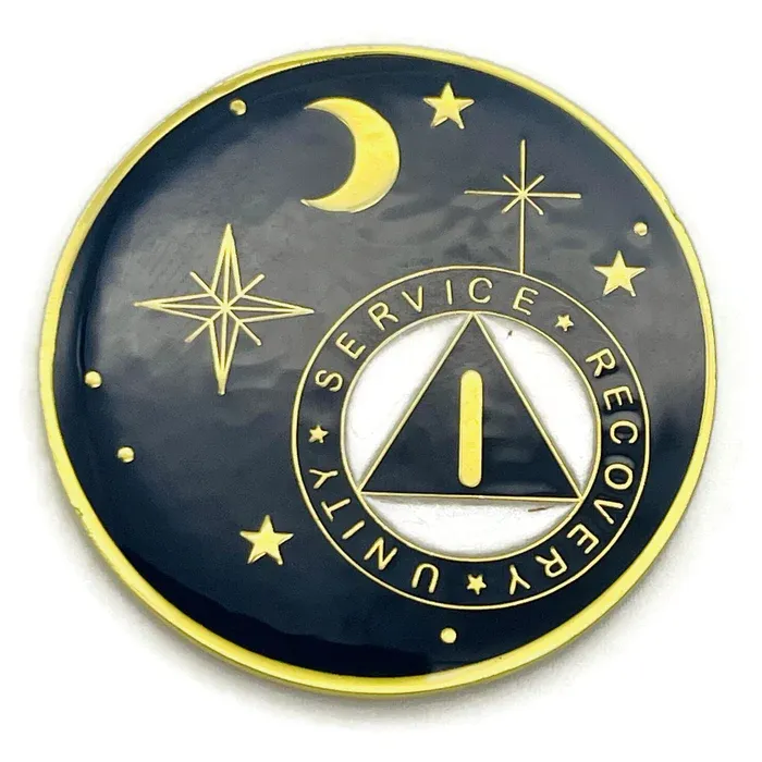 Moon and Stars Tri-Plate - 1-40 Years **out of 35 years**